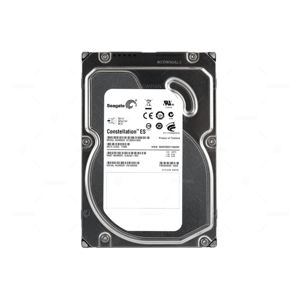 ST3500414SS SEAGATE HDD 500GB 7.2K SAS 6G 3.5" LFF HOT-SWAP